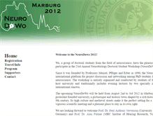 Tablet Screenshot of neurodowo2012.de